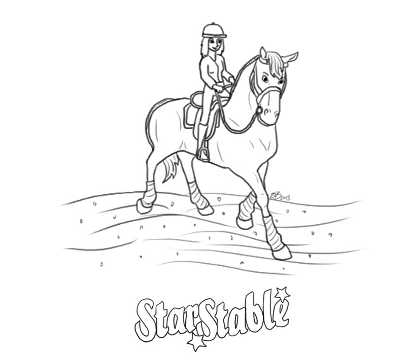 Star Stable Ausmalbilder
 Fun Stuff