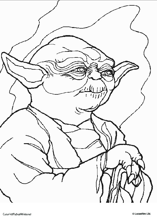 Star Wars Ausmalbilder Yoda
 Malvorlagen fur kinder Ausmalbilder Star Wars Yoda