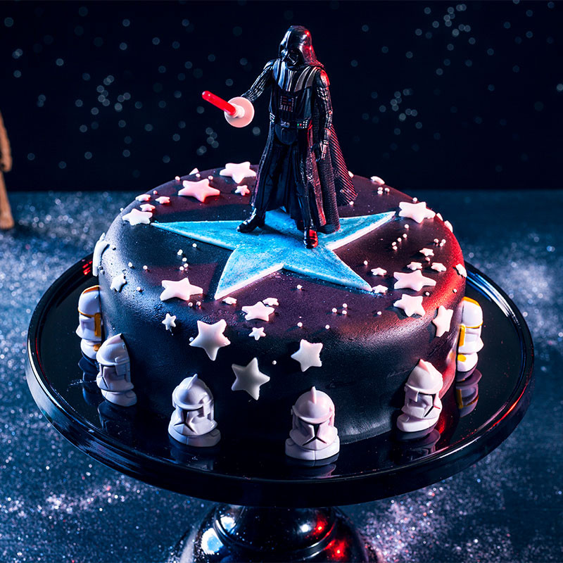 Star Wars Geburtstagstorte
 Star Wars Torte zum Kindergeburtstag Geburtstagstorte mit