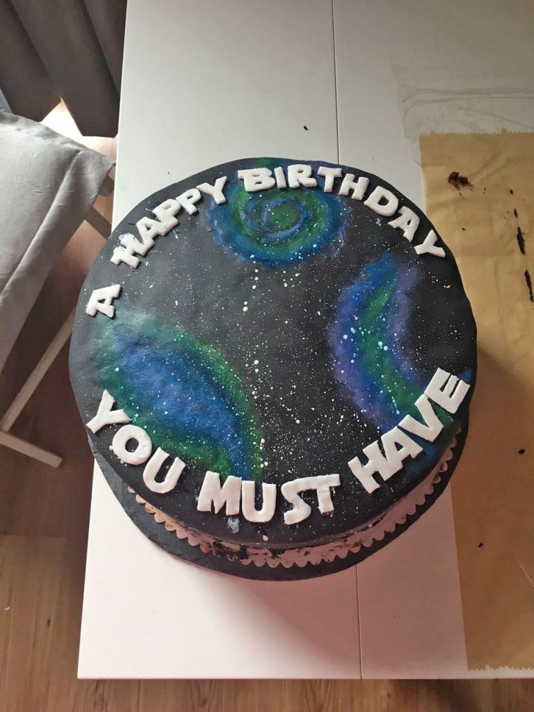 Star Wars Geburtstagstorte
 Intergalaktische Star Wars Geburtstagstorte Domi s Bake Farm