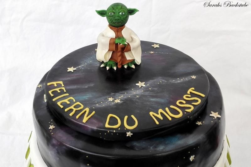 Star Wars Geburtstagstorte
 Star Wars Torte Yoda KunstiX