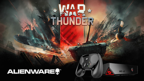 Steam Geschenke
 Zu jeder Steam Machine von Alienware gibt es War Thunder