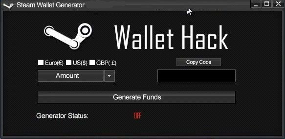 Steam Geschenke
 free steam wallet code generator tool