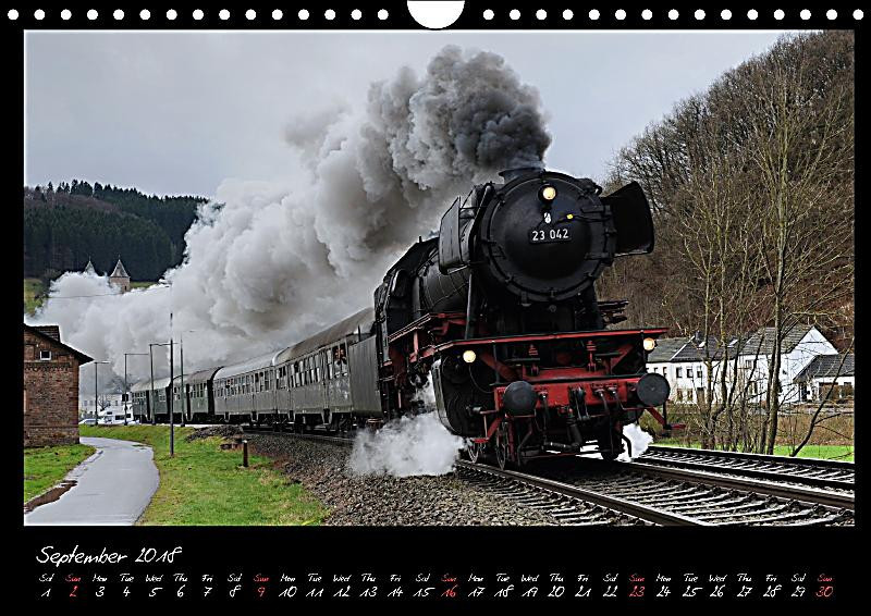 Steam Geschenke
 WITH FULL STEAM THROUGH CENTRAL EUROPE Wall Calendar 2018