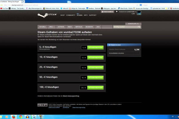 Steam Geschenke
 Steam guthaben aufladen gutschein otto gutschein rabatt