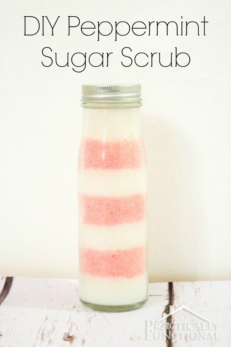 Sugar Scrub Diy
 DIY Homemade Peppermint Sugar Scrub Recipe Practically