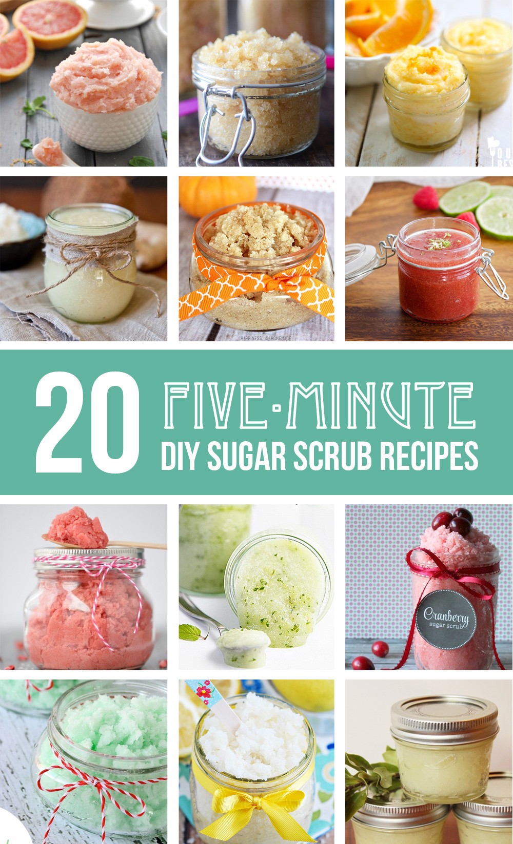 Sugar Scrub Diy
 20 five minute DIY Sugar Scrub Recipes