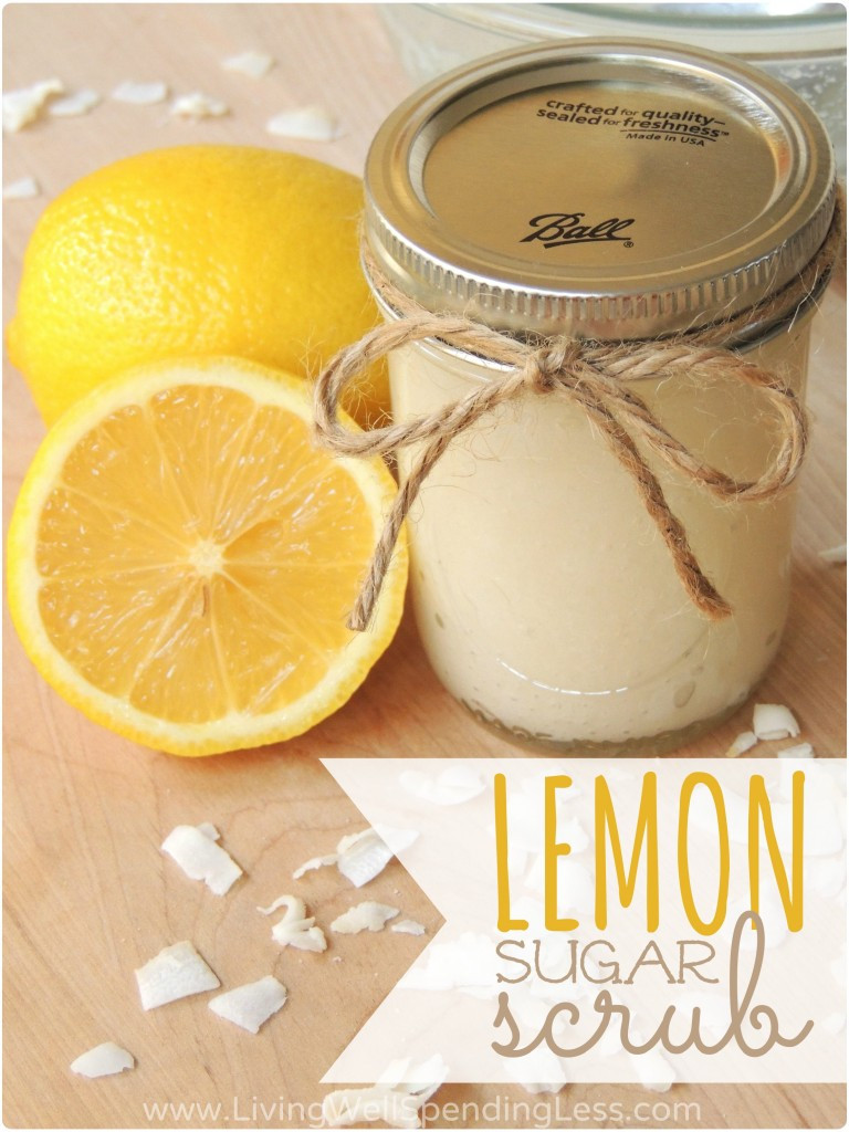 Sugar Scrub Diy
 DIY Lemon Sugar Scrub Living Well Spending Less