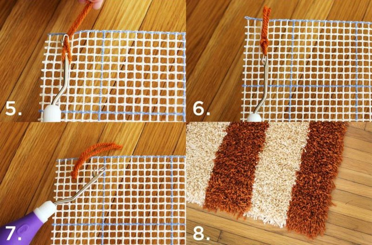 Teppich Diy
 Teppich selber machen für ein schickes Interieur 4