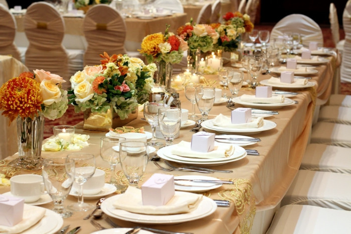 Tischdeko Hochzeit Ideen
 Herbst Tischdekoration zur Hochzeit Ideen zum Nachmachen