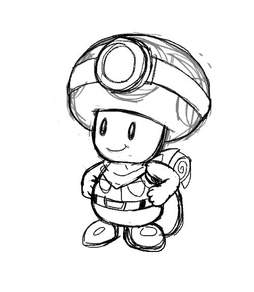 Toad Ausmalbilder
 Captain Toad Coloring Pages
