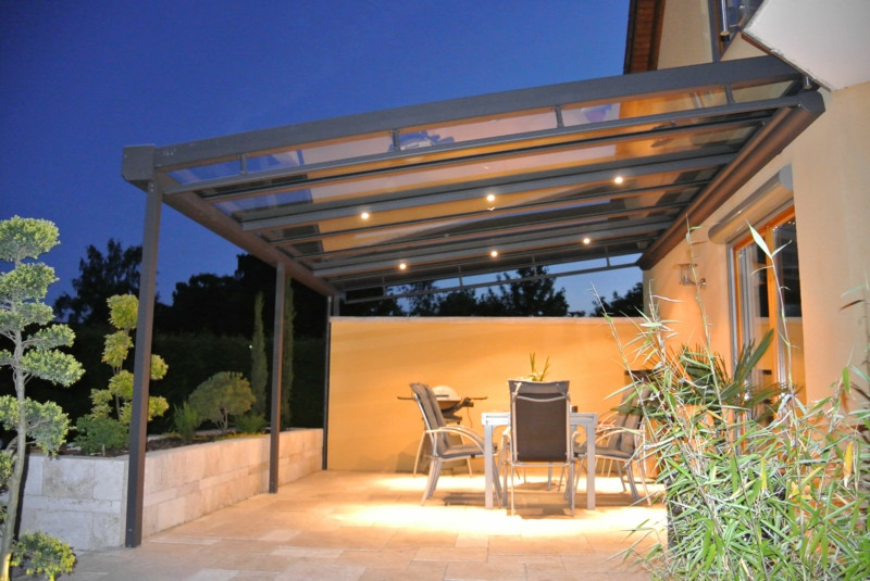 Überdachung Terrasse Alu
 Terrassen Überdachung aus Aluminium – Eigenschaften & Vorteile