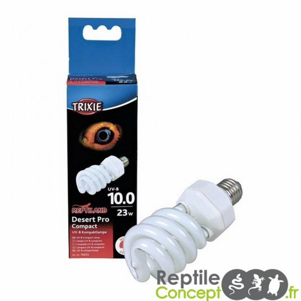 Uv B Lampe
 Lampe pacte UV B Tropic Pro pact 10 0 Trixie