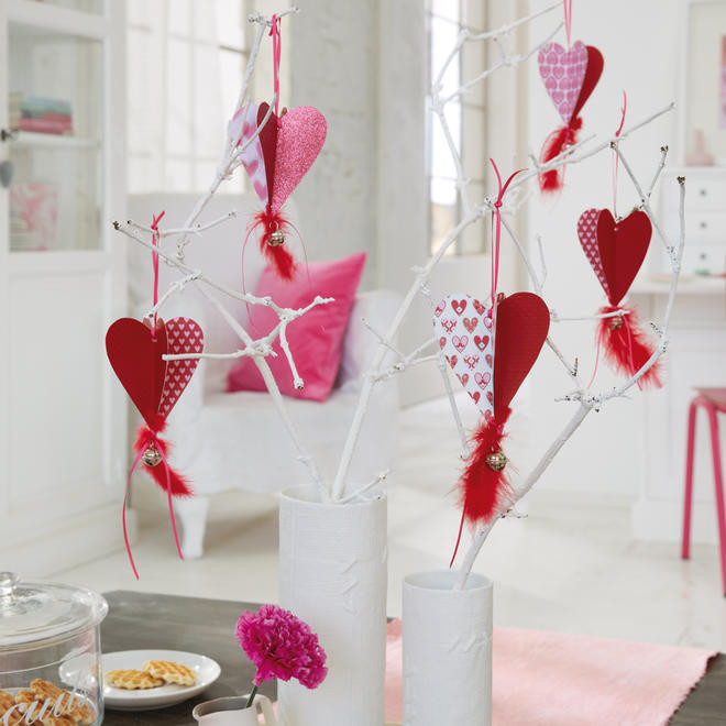 Valentinstag Geschenke Basteln
 Basteln zum Valentinstag