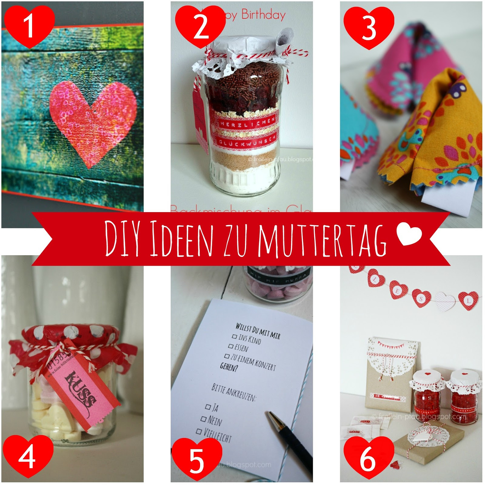 Vatertagsgeschenke Diy
 Frollein Pfau Last minute DIY Ideen zu Muttertag