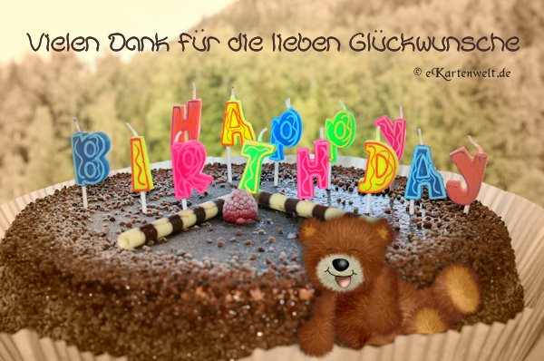 Vielen Dank Für Die Geburtstagswünsche
 Vielen Dank für lieben Glückwünsche 116 Alles Liebe