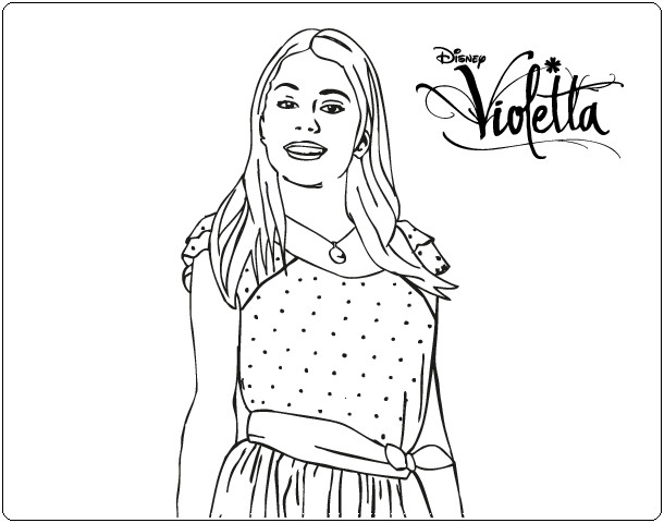 Violetta Ausmalbilder Kostenlos Ausdrucken
 Ausmalbilder zum Ausdrucken Violetta Ausmalbilder zum