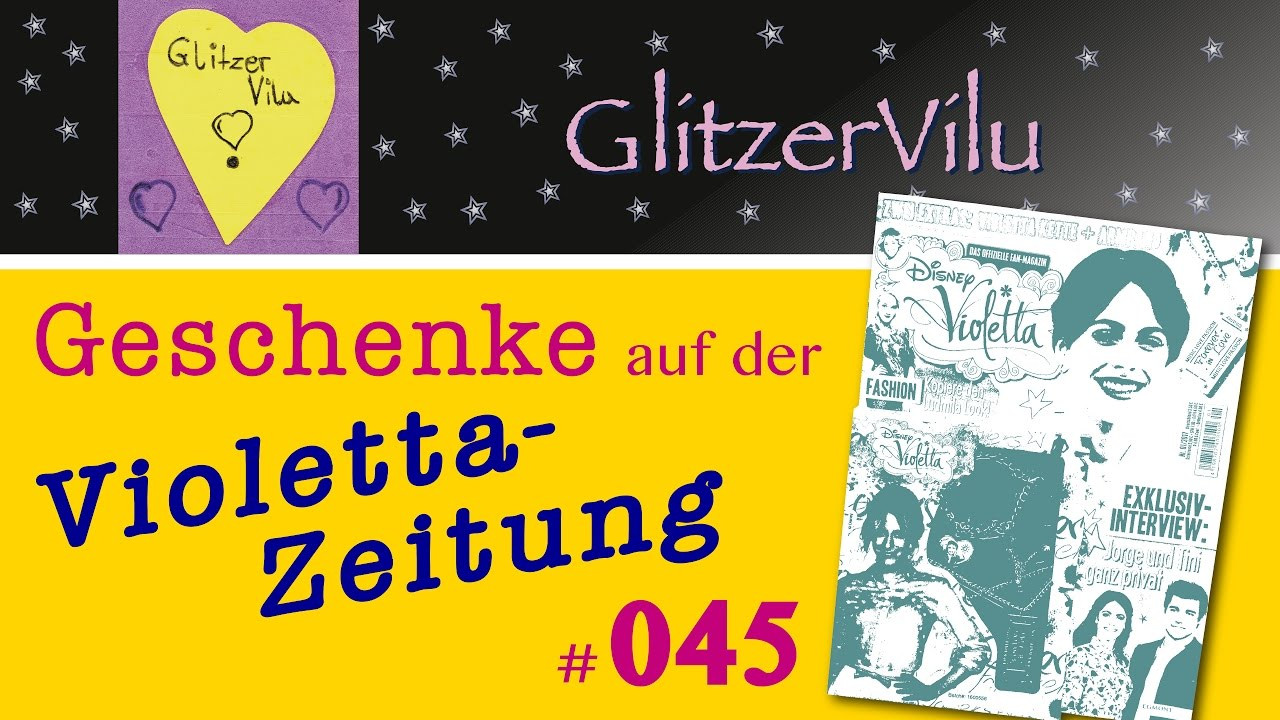 Violetta Geschenke
 Neue Violetta Zeitung • Folge 045 • "Violetta Schmuckset