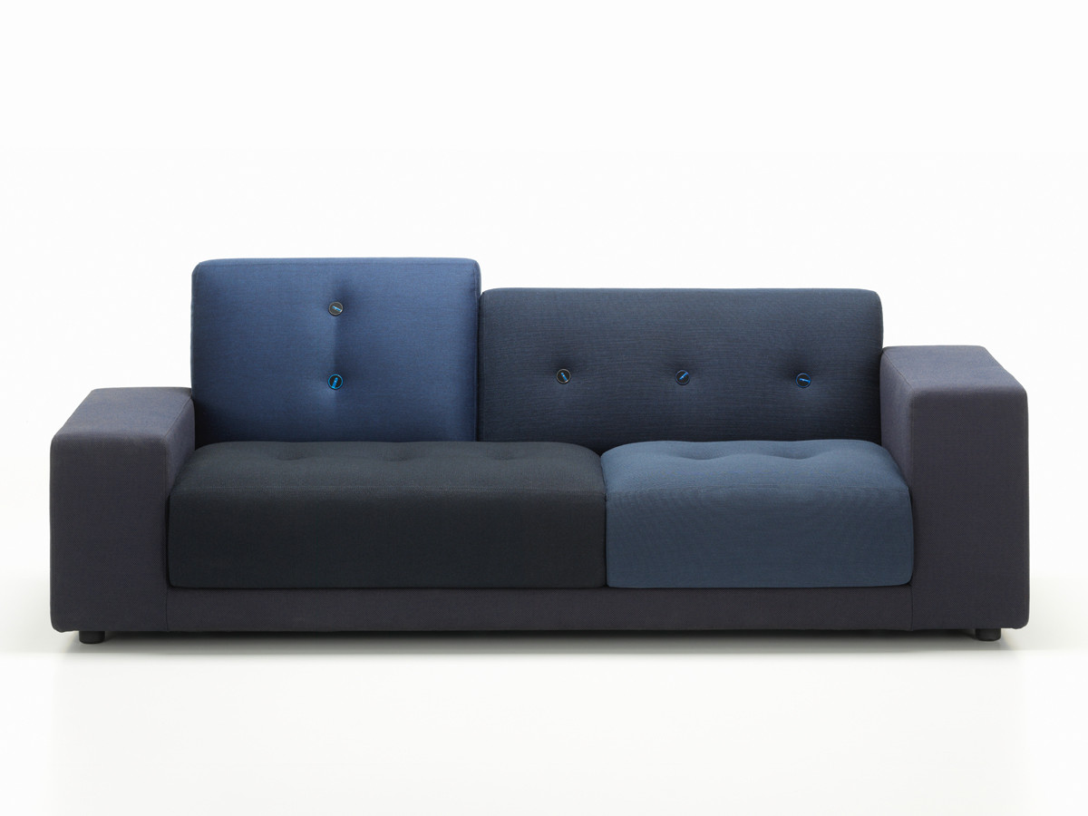 Vitra Sofa
 Buy the Vitra Polder pact Sofa Night Blue at Nest