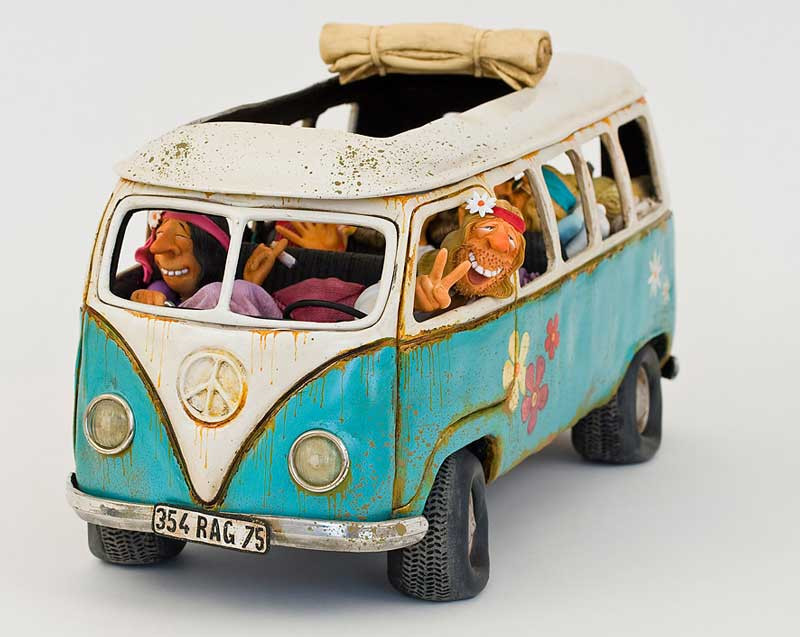 Vw Bulli Geschenke
 The Good Old Days wilden 60iger Jahre Woodstock