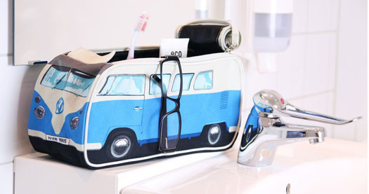 Vw Bulli Geschenke
 VW Bus Necessaire Gad s und Geschenke