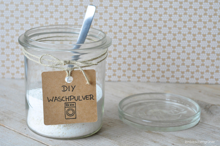 Waschmittel Diy
 DIY Waschpulver ohne Plastik – einbisschengrüner