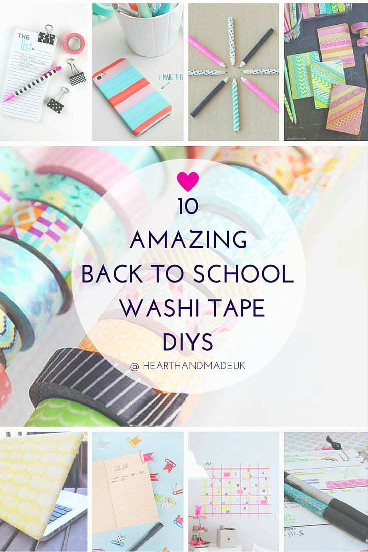 Washi Tape Diy
 10 Fabulous Things You Can DIY with Washi Tape