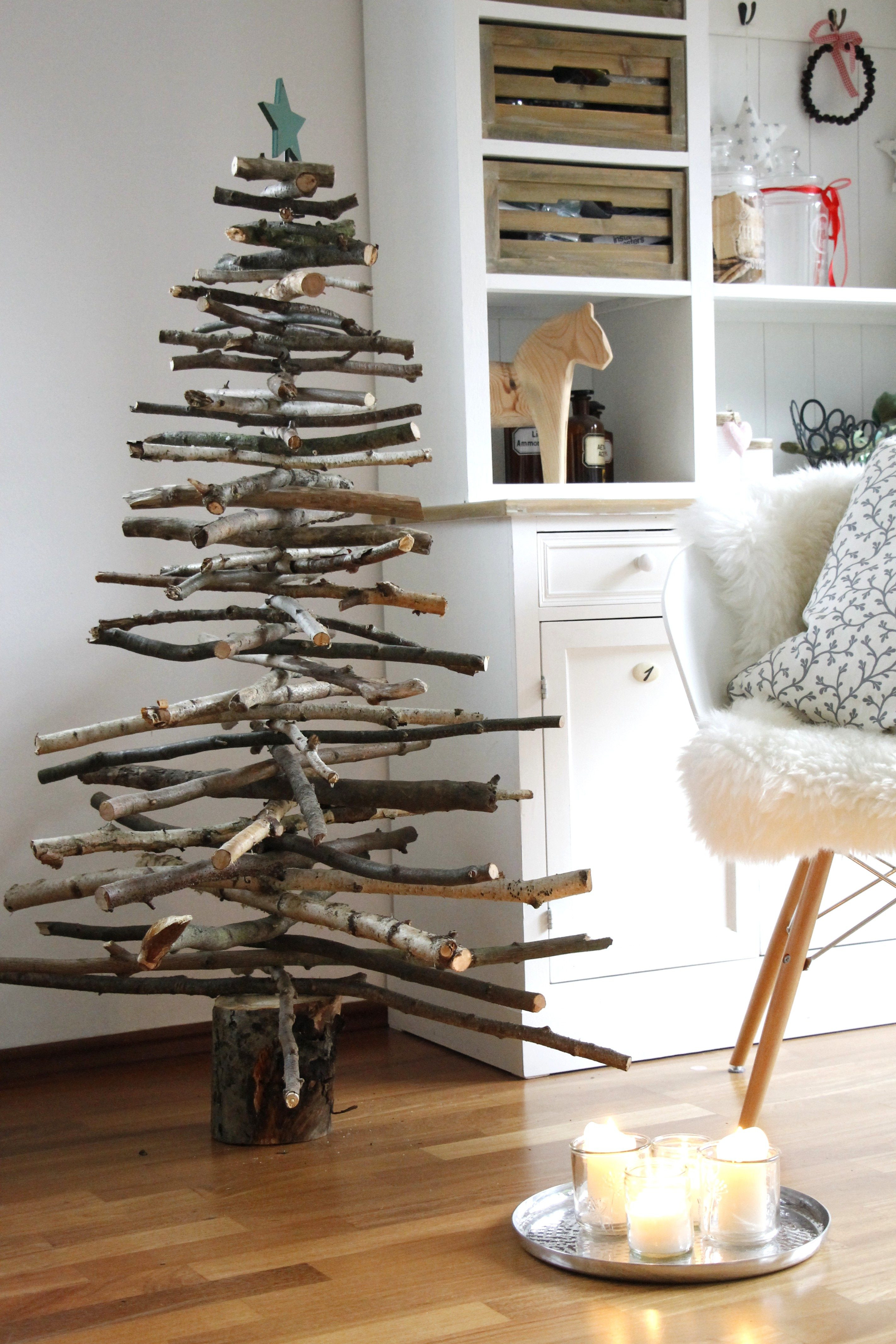 Weihnachtsbaum Diy
 Holz Weihnachtsbaum DIY Lavendelblog