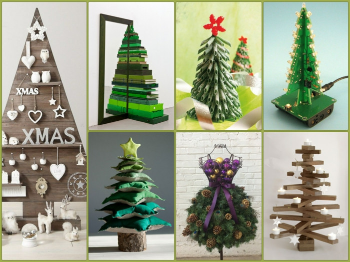 Weihnachtsbaum Diy
 Tannenbaum basteln 30 kreative DIY Ideen für