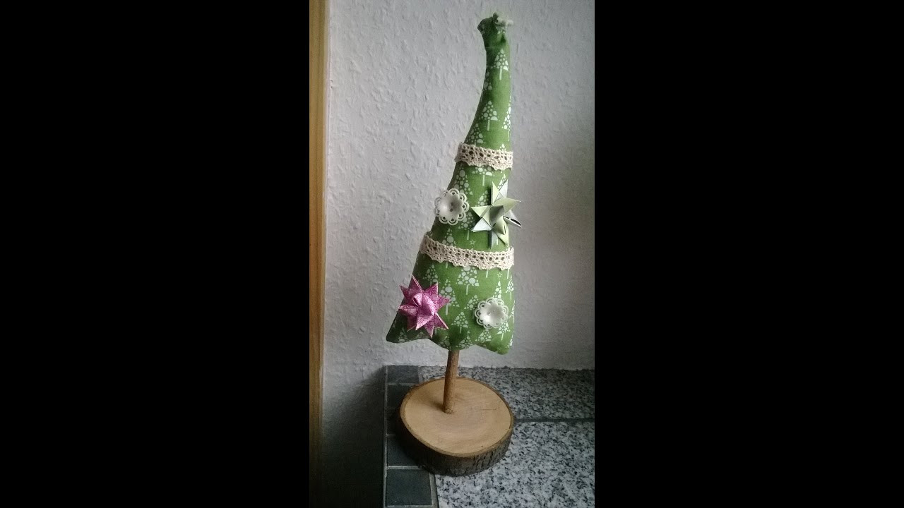 Weihnachtsbaum Diy
 Weihnachtsbaum Näh Anleitung Dekobaum DIY