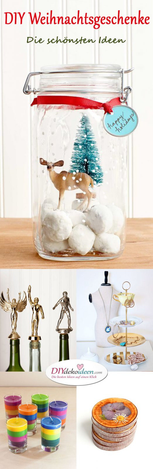 Weihnachtsgeschenke Ideen Diy
 Die schönsten Ideen für günstige DIY Weihnachtsgeschenke