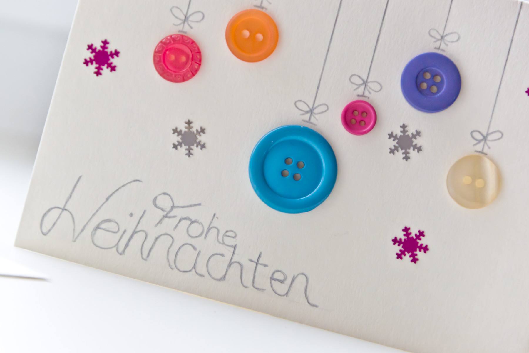 Weihnachtskarten Diy
 Adventskränzchen DIY Weihnachtskarten
