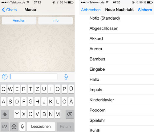 Whatsapp Geburtstagsgruß Vorlage
 WhatsApp in neuer Version verfügbar iOS 7 Anpassung und