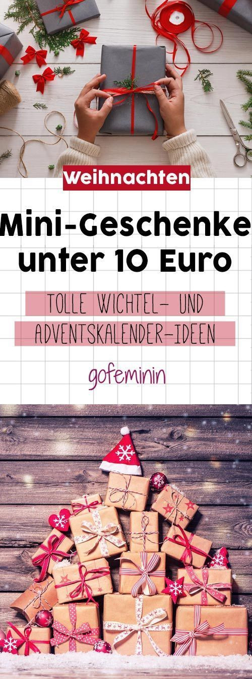 Wichteln Geschenkideen
 Alles unter 10 Euro Kleine Geschenke für den