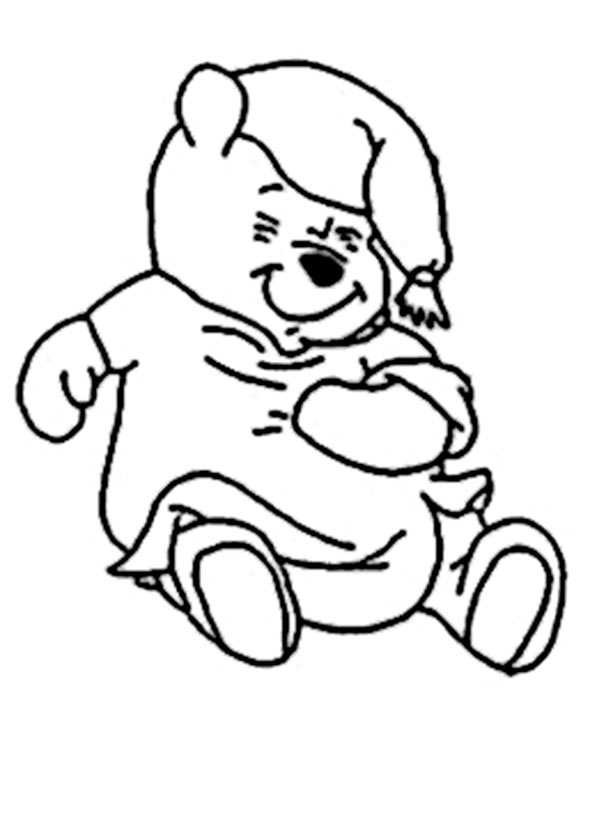 Winnie Pooh Baby Malvorlagen
 Ausmalbilder kostenlos Winnie Pooh Baby 7