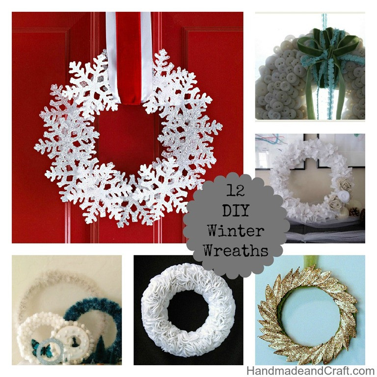 Winter Diy
 12 DIY Winter Wreaths