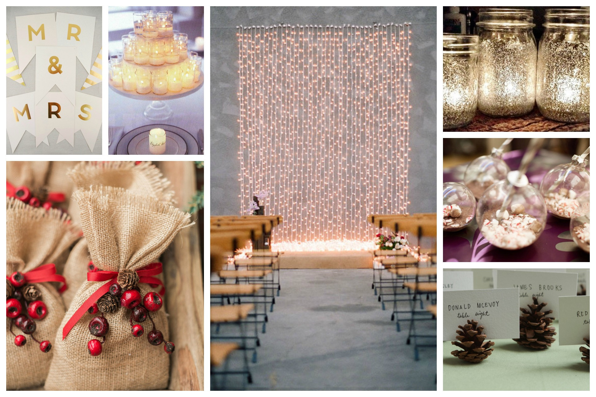 Winter Diy
 DIY Ideas for your Winter Wedding