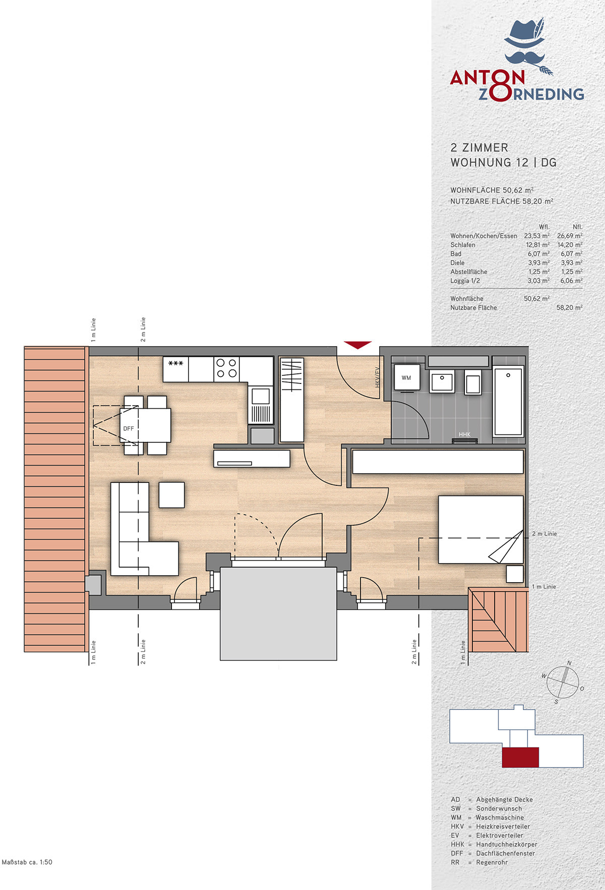 Wohnung Zorneding
 ANTON 8 Zorneding Walser Immobilien Gruppe