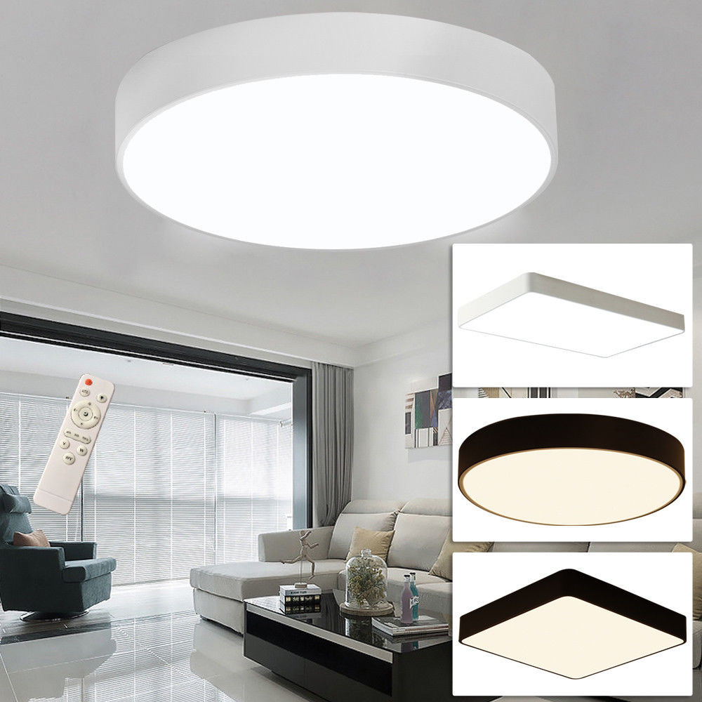 Wohnzimmer Deckenlampe
 18W 48W Dimmbar Acryl LED Deckenlampe Deckenleuchte