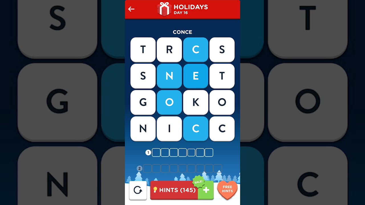 Wordbrain 2 Handwerk
 Wordbrain 2 Holiday Challenge 2017 Day 16