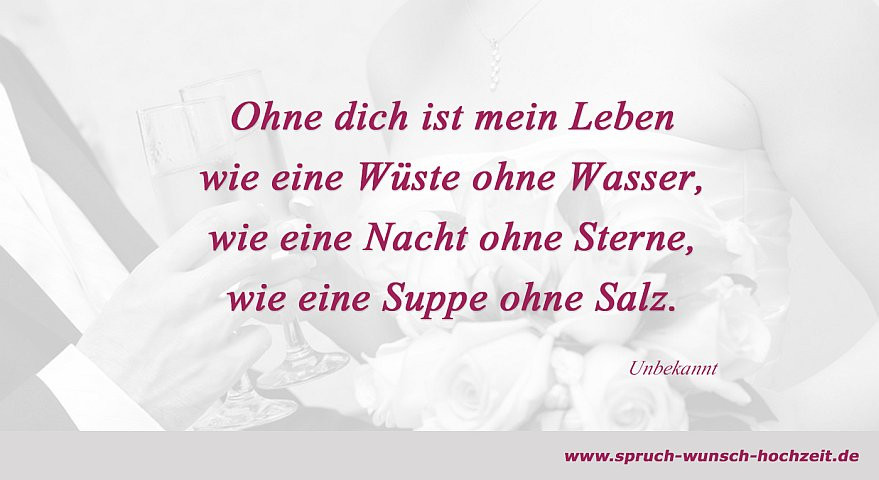 Www Hochzeitssprüche
 Hochzeitssprüche Spruch zur Hochzeit