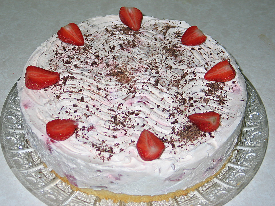 Yogurette Kuchen
 Erdbeer Yogurette Torte von Manuela26