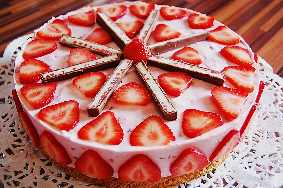 Yogurette Kuchen
 Erdbeer yogurette torte Rezepte