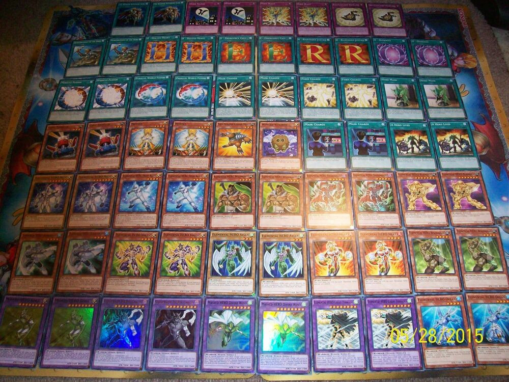 Yu Gi Oh Decks
 68 Card Masked Elemental Hero Deck Yu Gi Oh