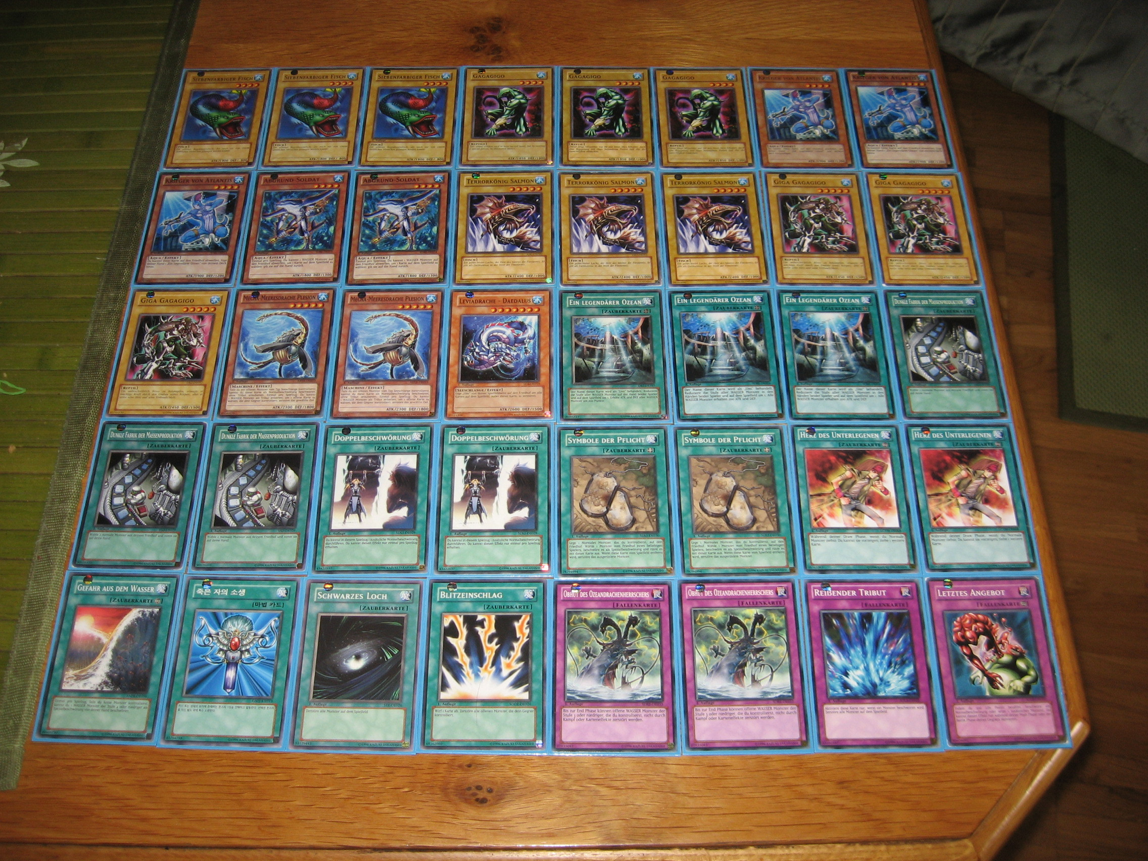 Yu Gi Oh Decks
 Casual Yu Gi Oh with Andi