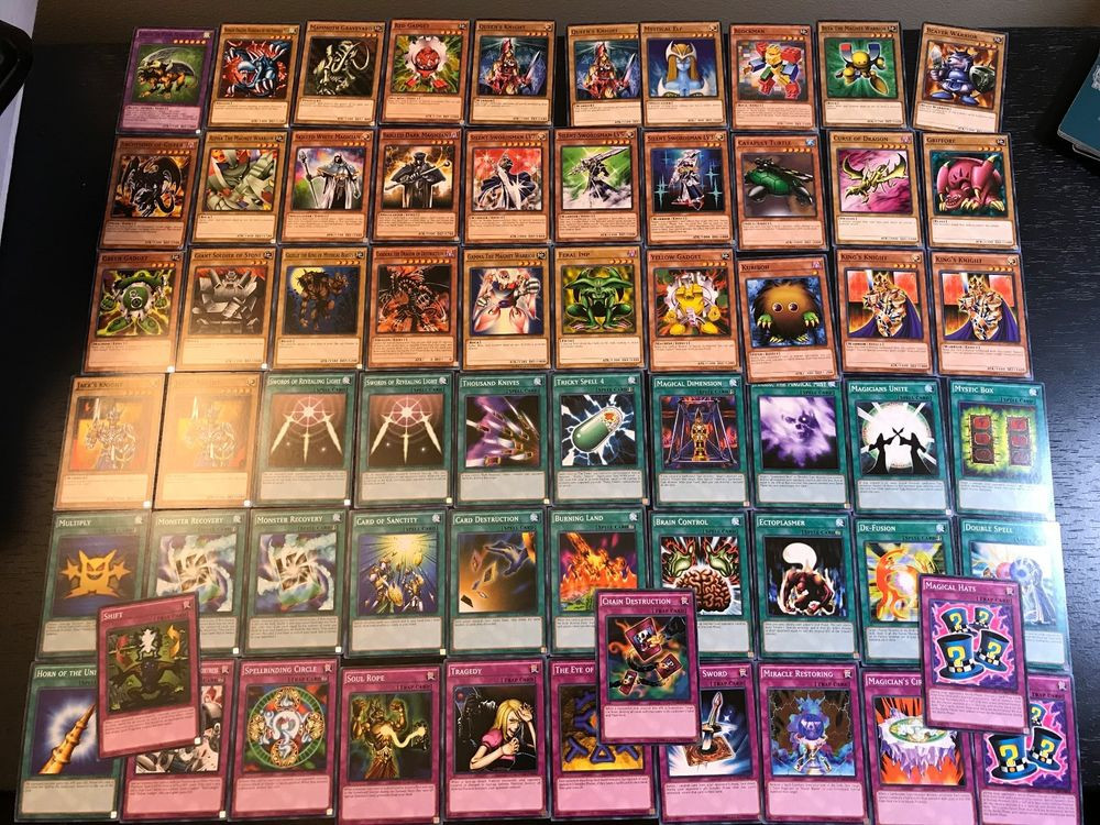 Yu Gi Oh Decks
 YUGIOH TCG YAMI YUGI MUTO 46 CARD CUSTOM DECK CORE