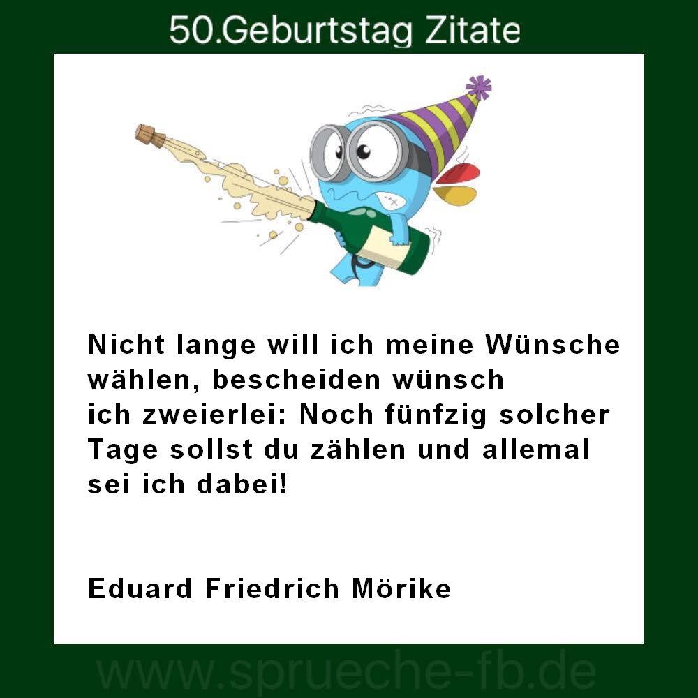 Zitate 50. Geburtstag
 50 Geburtstag Zitate sms sprüche guten morgen