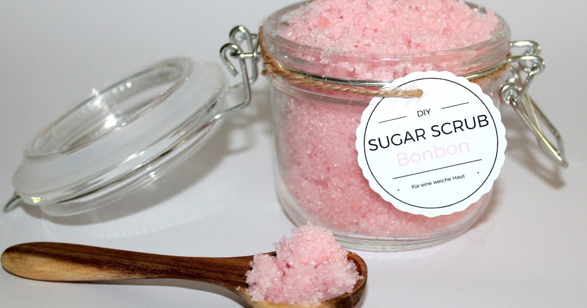 Zuckerpeeling Diy
 DIY Sugar Scrub Zuckerpeeling Bonbon Free Printable