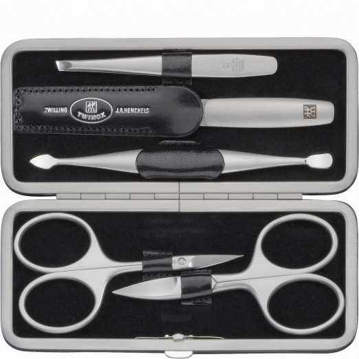 Zwilling Maniküre Set 4 Teilig
 Zwilling Manicure Set Twinox Emblem Rahmenetui 5 teilig