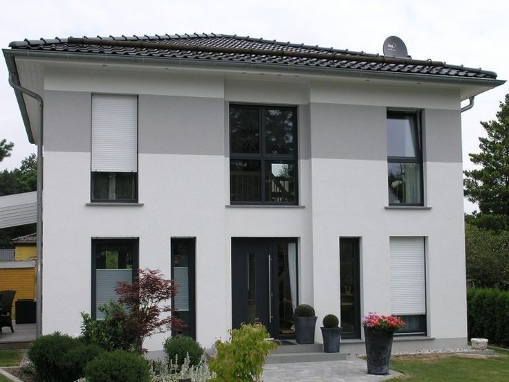 3 Farben Haus
 Stadtvilla Typ E Einfamilienhaus von HOGAF Hausbau GmbH